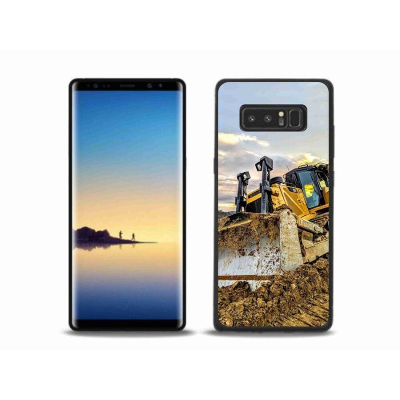 Gélový kryt mmCase na mobil Samsung Galaxy Note 8 - bager