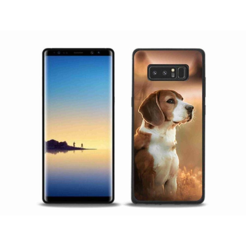 Gélový kryt mmCase na mobil Samsung Galaxy Note 8 - bígl