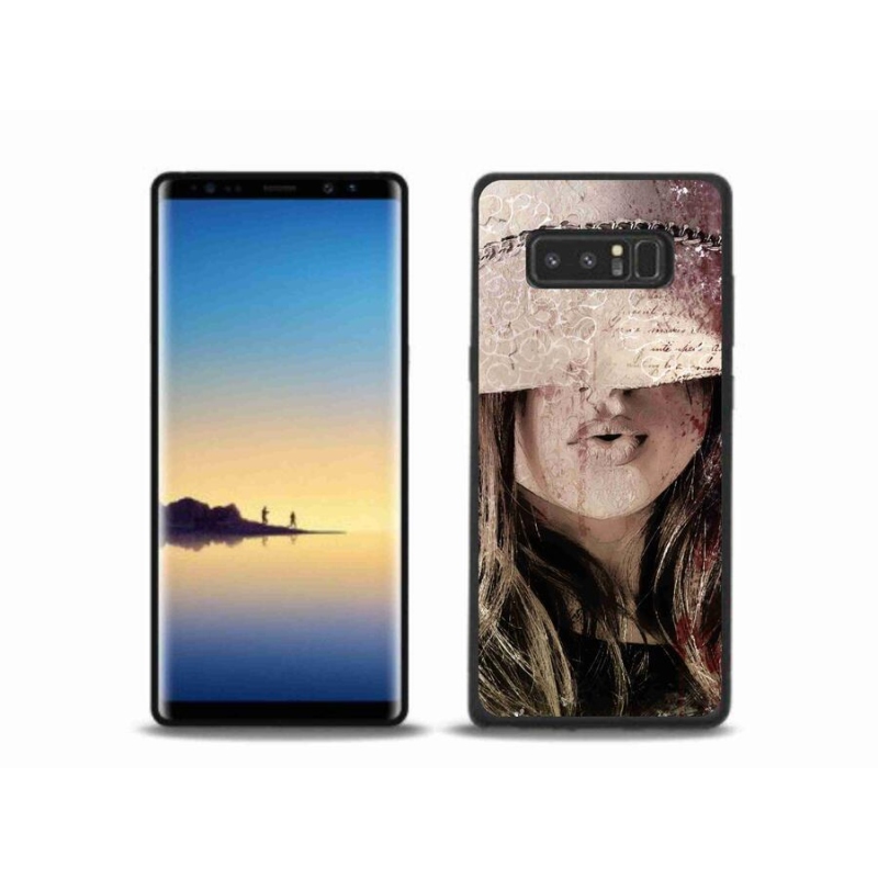 Gélový kryt mmCase na mobil Samsung Galaxy Note 8 - dievča