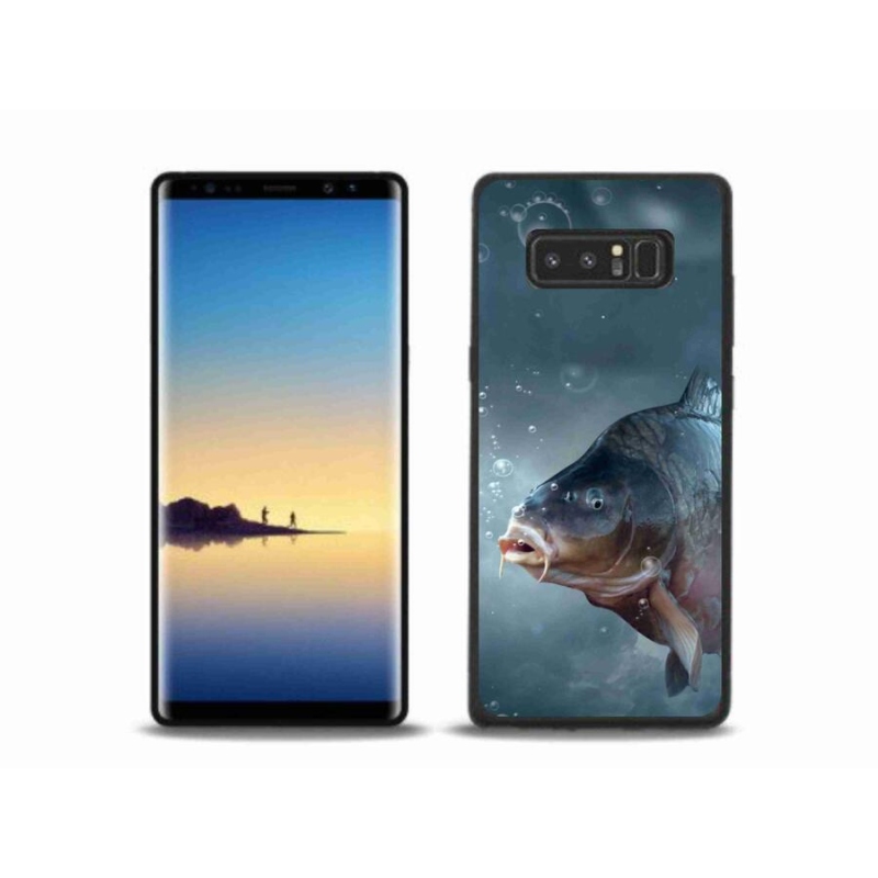 Gélový kryt mmCase na mobil Samsung Galaxy Note 8 - kapor a bublinky