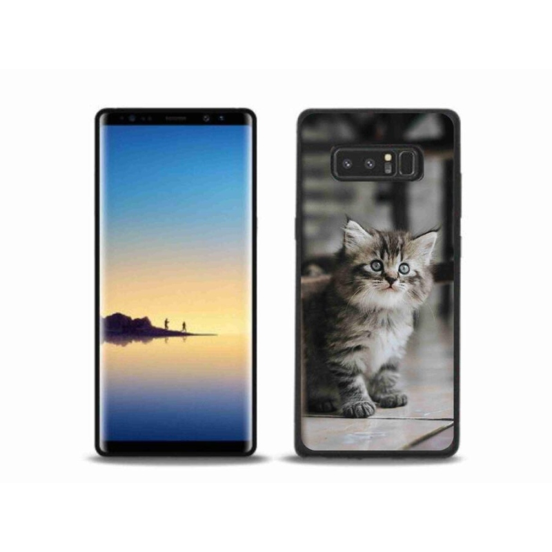 Gélový kryt mmCase na mobil Samsung Galaxy Note 8 - mačiatko