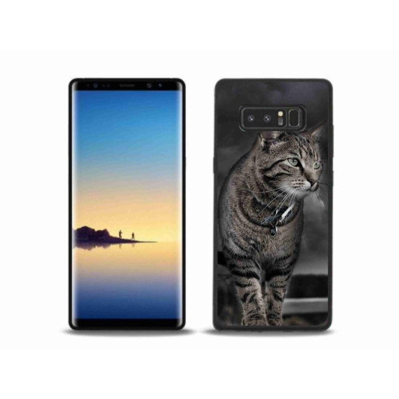 Gélový kryt mmCase na mobil Samsung Galaxy Note 8 - mačka