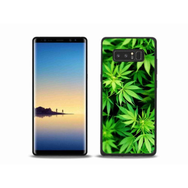 Gélový kryt mmCase na mobil Samsung Galaxy Note 8 - konope 3