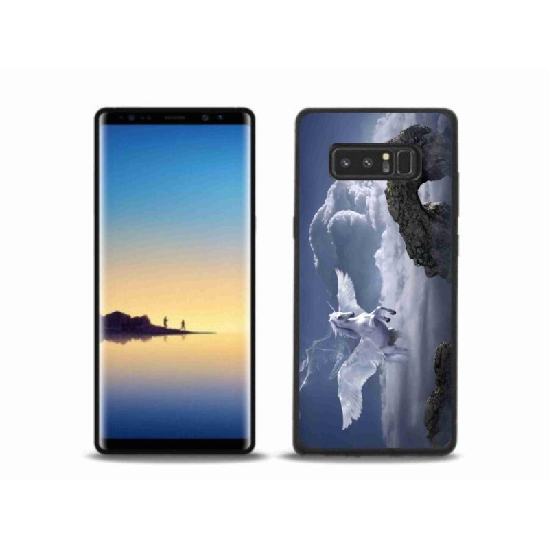 Gélový kryt mmCase na mobil Samsung Galaxy Note 8 - pegas