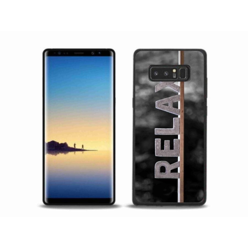 Gélový kryt mmCase na mobil Samsung Galaxy Note 8 - relax 1