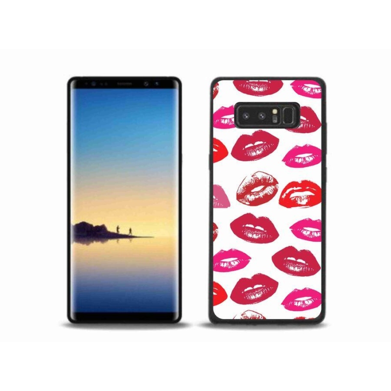 Gélový kryt mmCase na mobil Samsung Galaxy Note 8 - pery