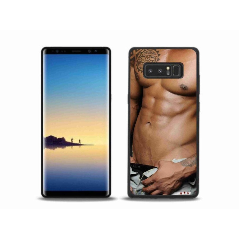 Gélový kryt mmCase na mobil Samsung Galaxy Note 8 - sexy muž