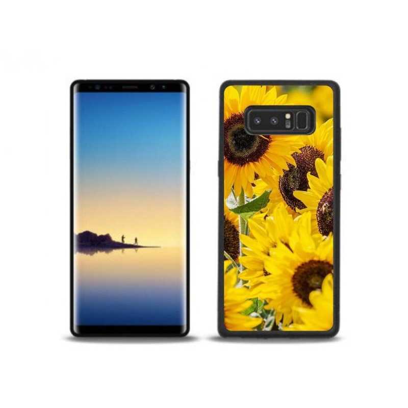 Gélový kryt mmCase na mobil Samsung Galaxy Note 8 - slnečnica