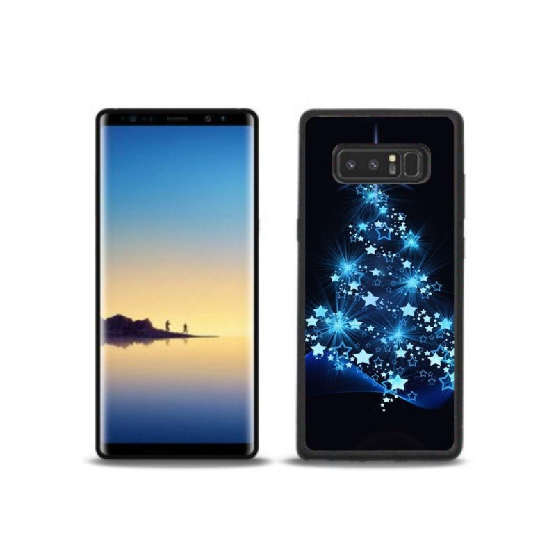 Gélový kryt mmCase na mobil Samsung Galaxy Note 8 - vianočný stromček