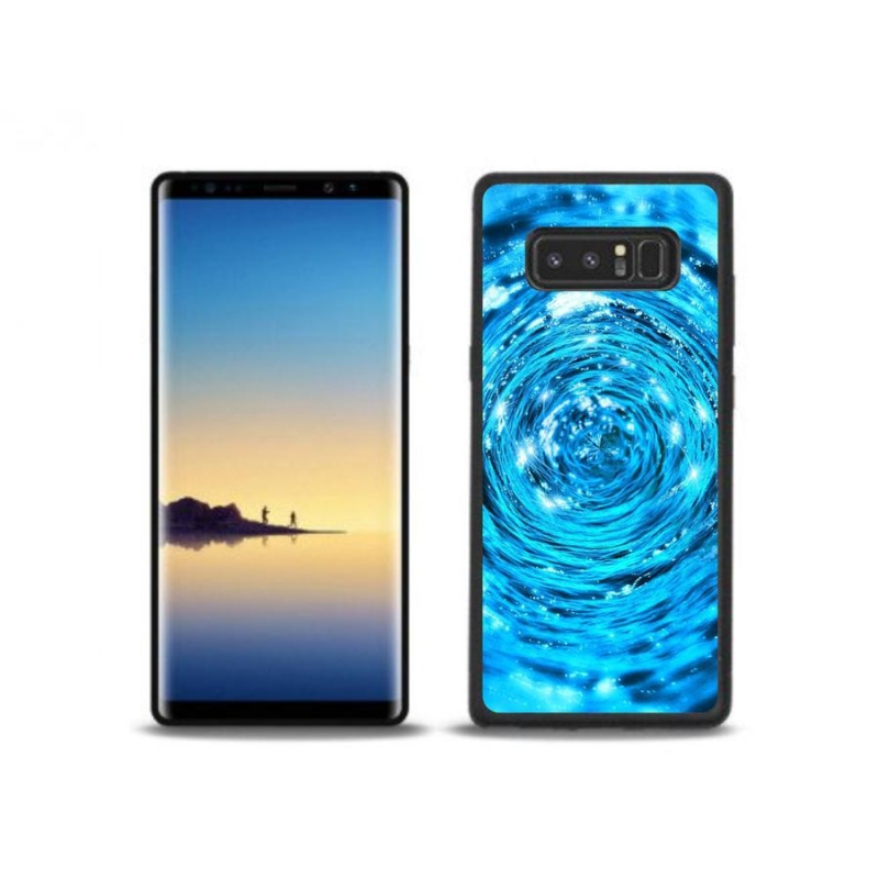 Gélový kryt mmCase na mobil Samsung Galaxy Note 8 - vodný vír