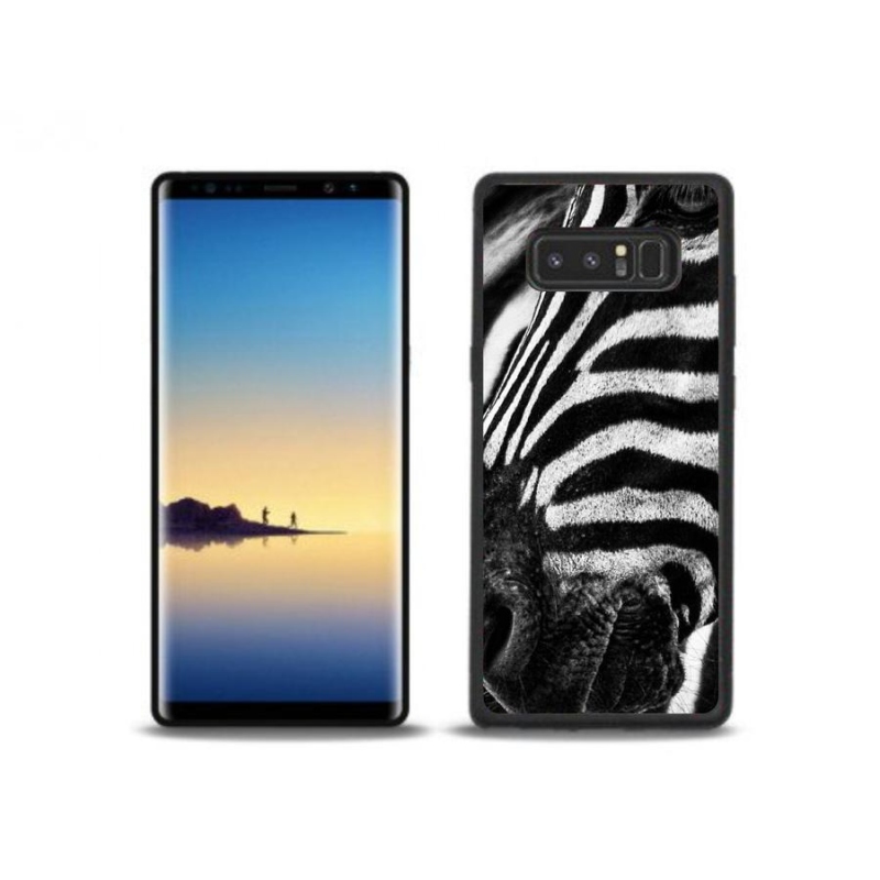 Gélový kryt mmCase na mobil Samsung Galaxy Note 8 - zebra