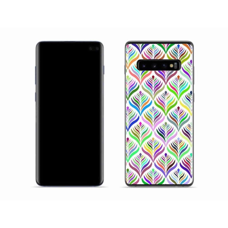 Gélový kryt mmCase na mobil Samsung Galaxy S10 - abstrakt 15