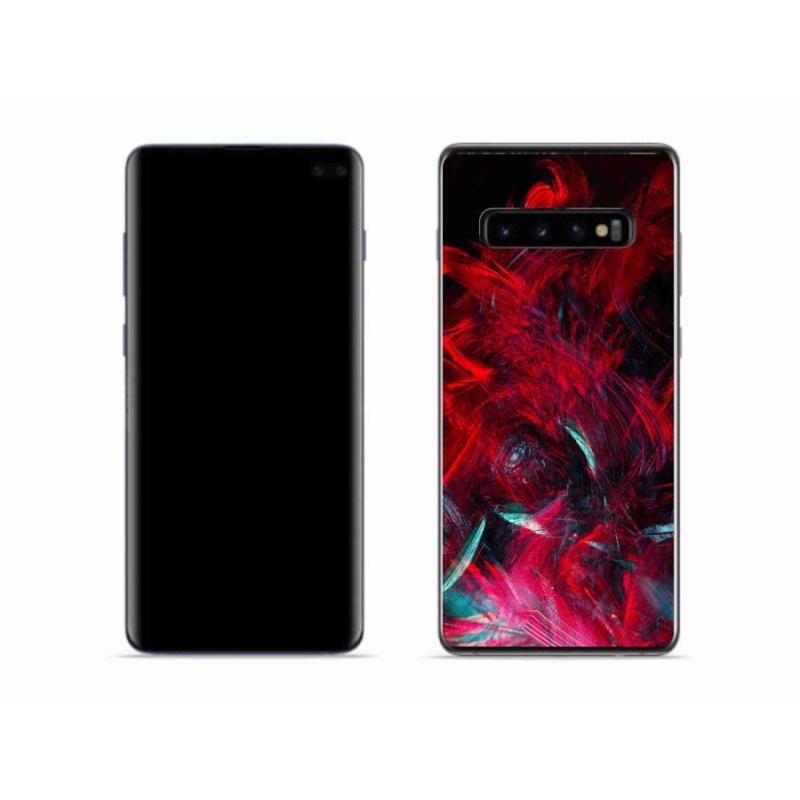 Gélový kryt mmCase na mobil Samsung Galaxy S10 - abstrakt 16