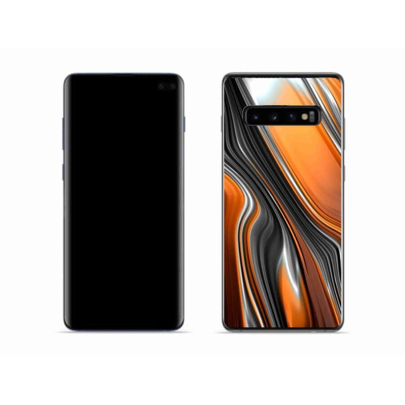 Gélový kryt mmCase na mobil Samsung Galaxy S10 - abstrakt 3