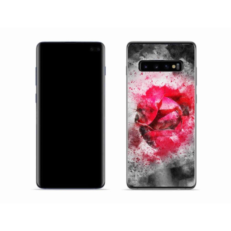 Gélový kryt mmCase na mobil Samsung Galaxy S10 - abstrakt 9