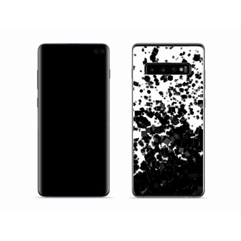 Gélový kryt mmCase na mobil Samsung Galaxy S10 - abstraktné vzor 1