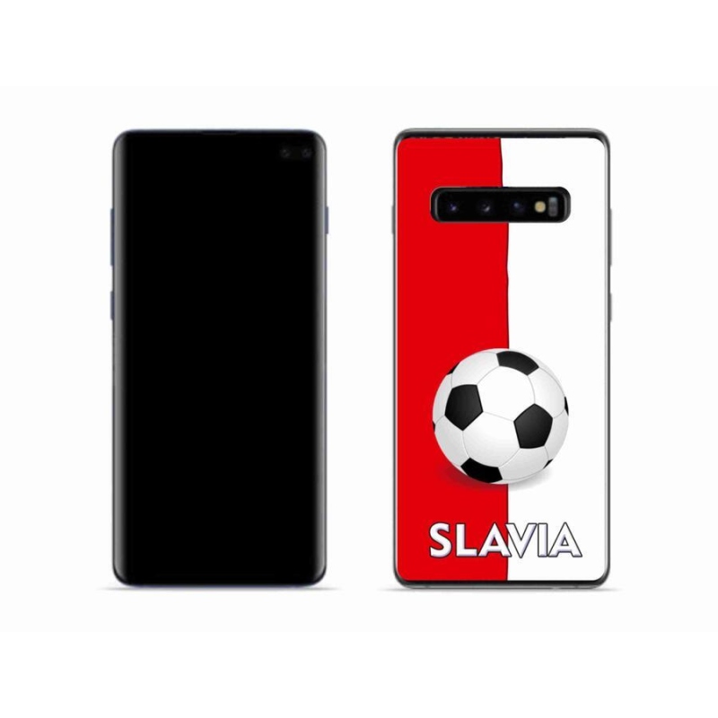 Gélový kryt mmCase na mobil Samsung Galaxy S10 - futbal 2