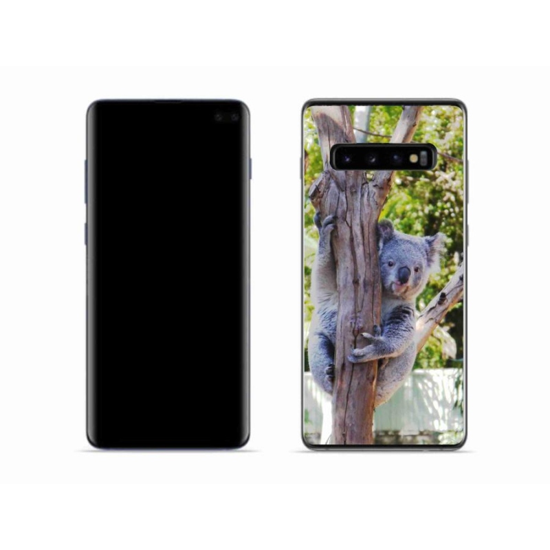 Gélový kryt mmCase na mobil Samsung Galaxy S10 - koala