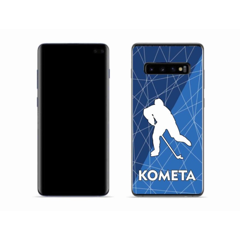 Gélový kryt mmCase na mobil Samsung Galaxy S10 - Kometa