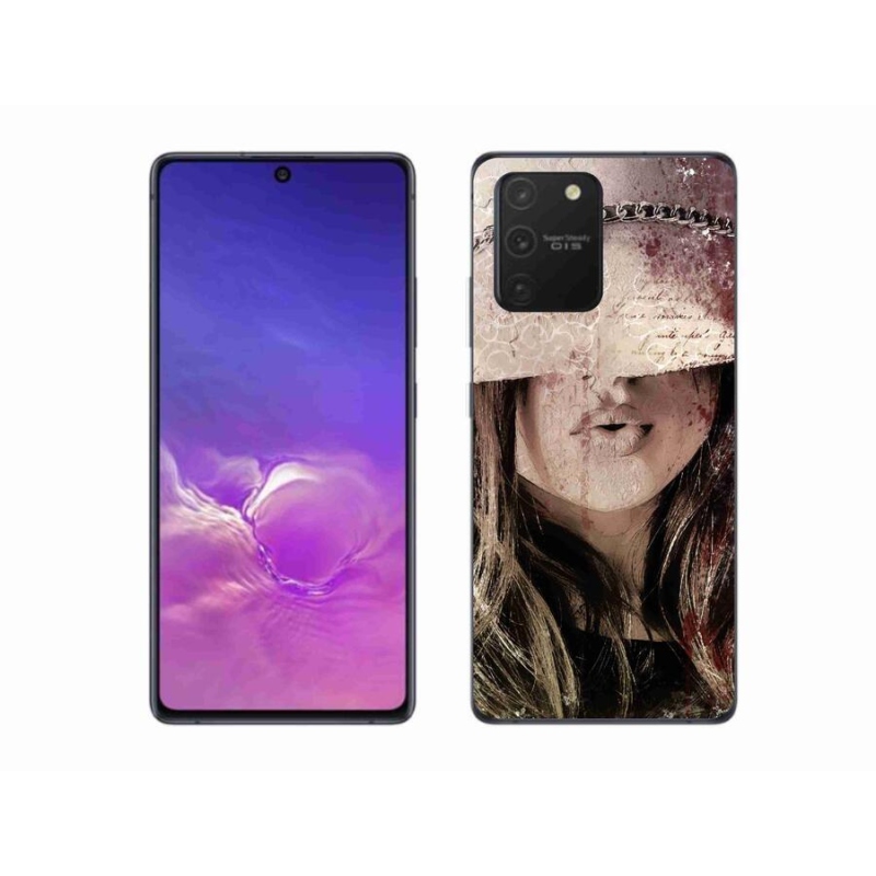 Gélový kryt mmCase na mobil Samsung Galaxy S10 Lite - dievča