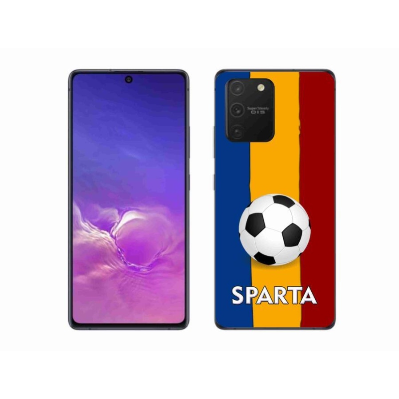 Gélový kryt mmCase na mobil Samsung Galaxy S10 Lite - futbal 1