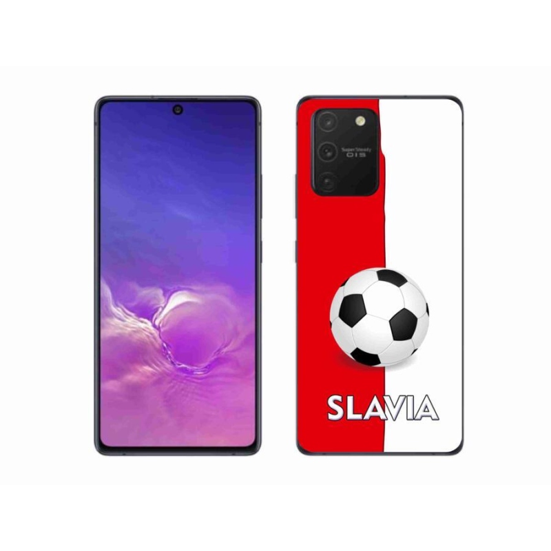 Gélový kryt mmCase na mobil Samsung Galaxy S10 Lite - futbal 2