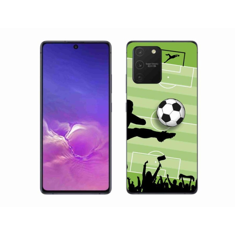 Gélový kryt mmCase na mobil Samsung Galaxy S10 Lite - futbal 3