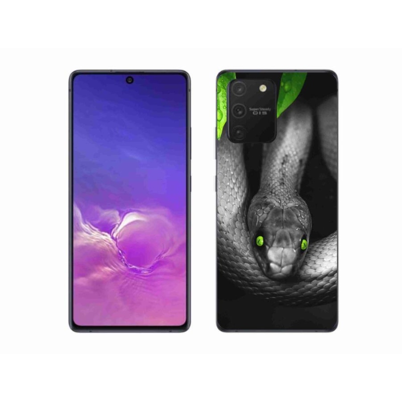 Gélový kryt mmCase na mobil Samsung Galaxy S10 Lite - had