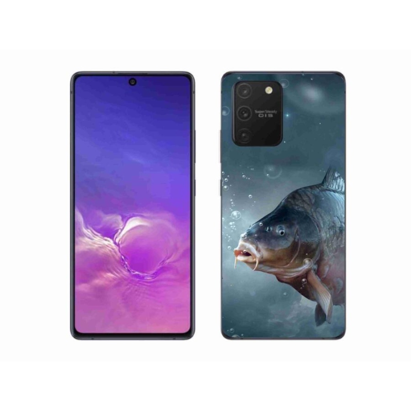 Gélový kryt mmCase na mobil Samsung Galaxy S10 Lite - kapor a bublinky