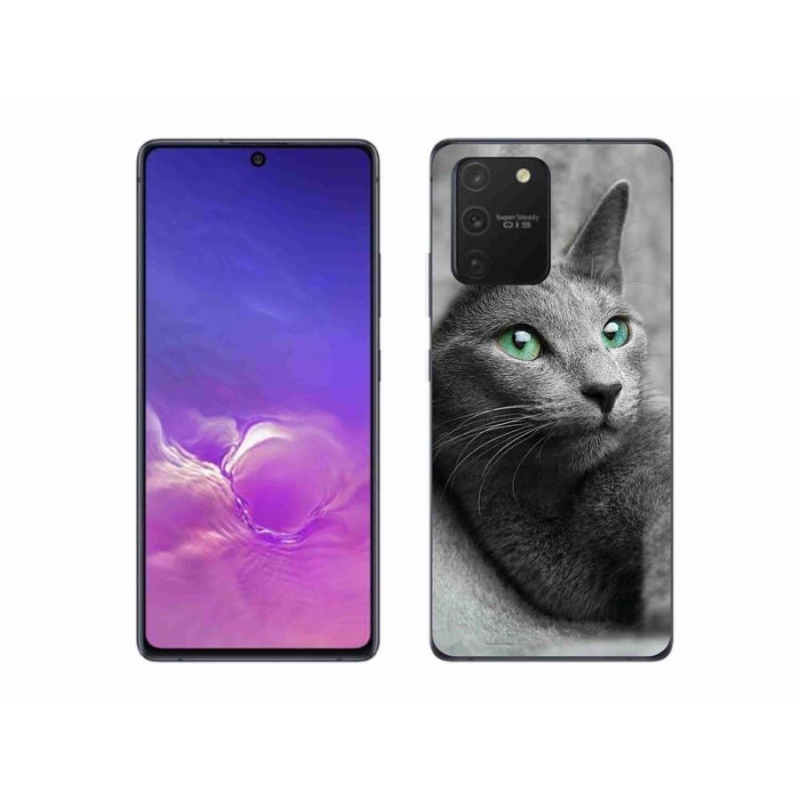 Gélový kryt mmCase na mobil Samsung Galaxy S10 Lite - mačka 2