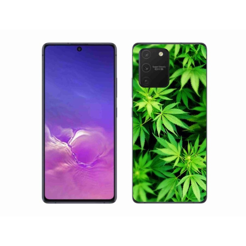 Gélový kryt mmCase na mobil Samsung Galaxy S10 Lite - konope 3