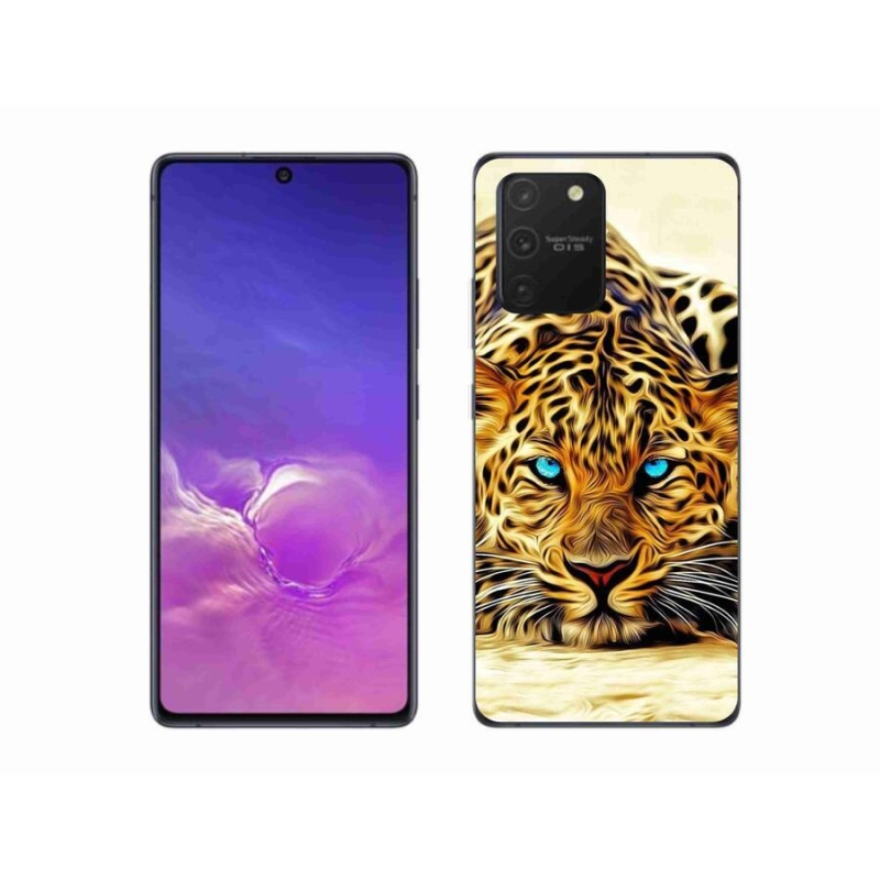 Gélový kryt mmCase na mobil Samsung Galaxy S10 Lite - kreslený tiger