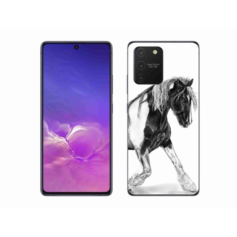 Gélový kryt mmCase na mobil Samsung Galaxy S10 Lite - kôň