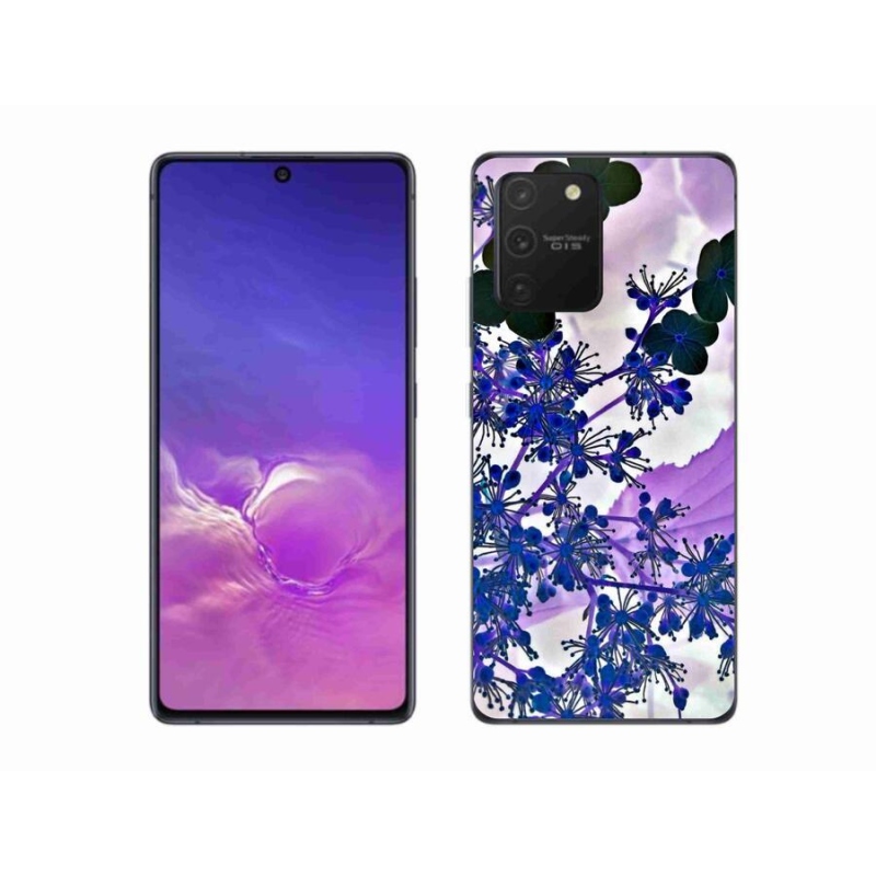 Gélový kryt mmCase na mobil Samsung Galaxy S10 Lite - kvet hortenzie