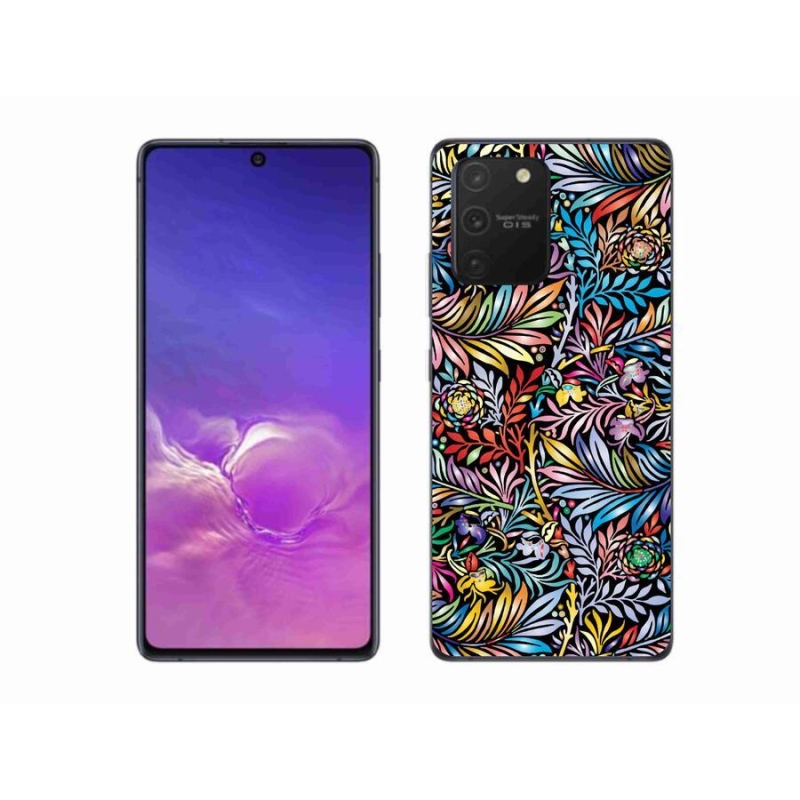 Gélový kryt mmCase na mobil Samsung Galaxy S10 Lite - kvety 5