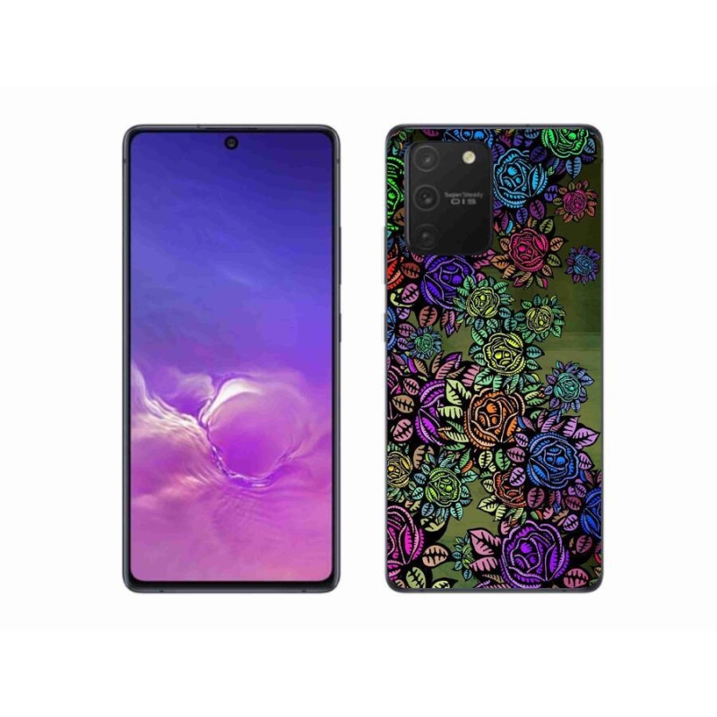 Gélový kryt mmCase na mobil Samsung Galaxy S10 Lite - kvety 6