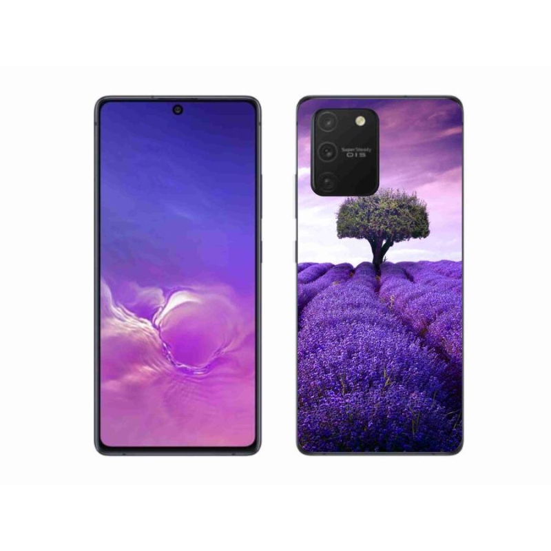 Gélový kryt mmCase na mobil Samsung Galaxy S10 Lite - levanduľová lúka