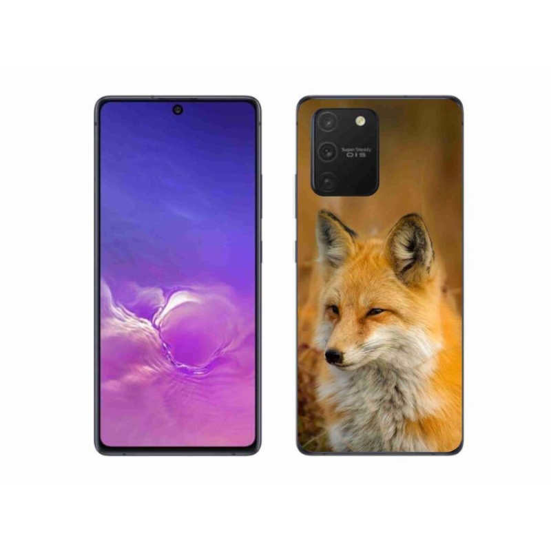 Gélový kryt mmCase na mobil Samsung Galaxy S10 Lite - líška