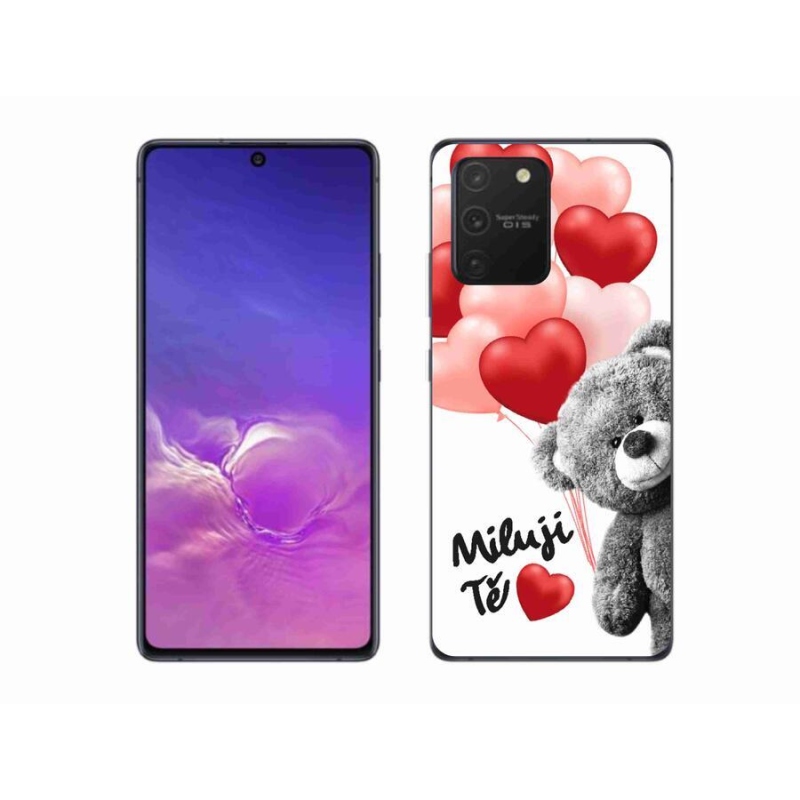 Gélový kryt mmCase na mobil Samsung Galaxy S10 Lite - milujem Ťa