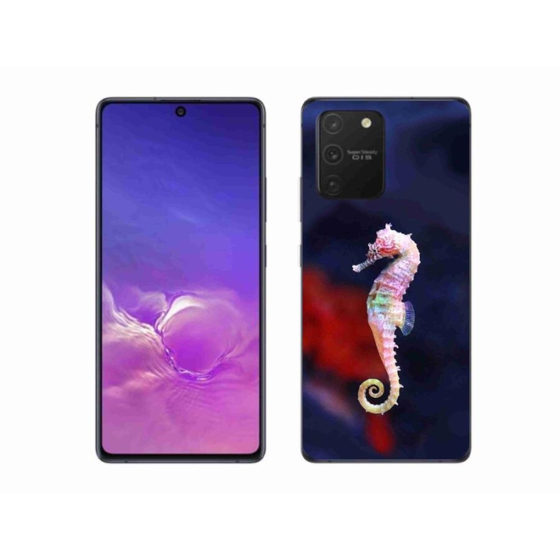 Gélový kryt mmCase na mobil Samsung Galaxy S10 Lite - morský koník