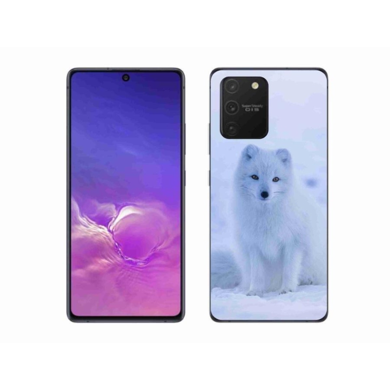 Gélový kryt mmCase na mobil Samsung Galaxy S10 Lite - polárna líška