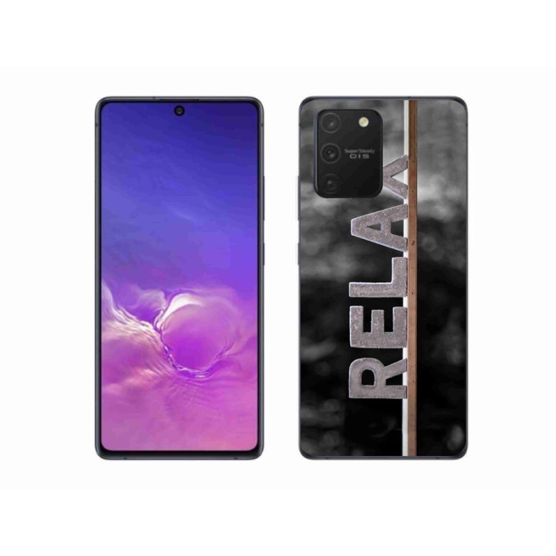 Gélový kryt mmCase na mobil Samsung Galaxy S10 Lite - relax 1