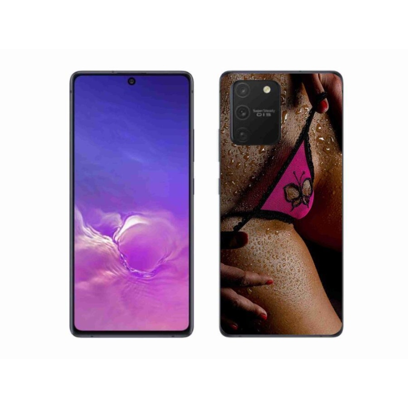 Gélový kryt mmCase na mobil Samsung Galaxy S10 Lite - sexy žena