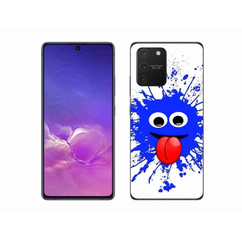 Gélový kryt mmCase na mobil Samsung Galaxy S10 Lite - strašidlo