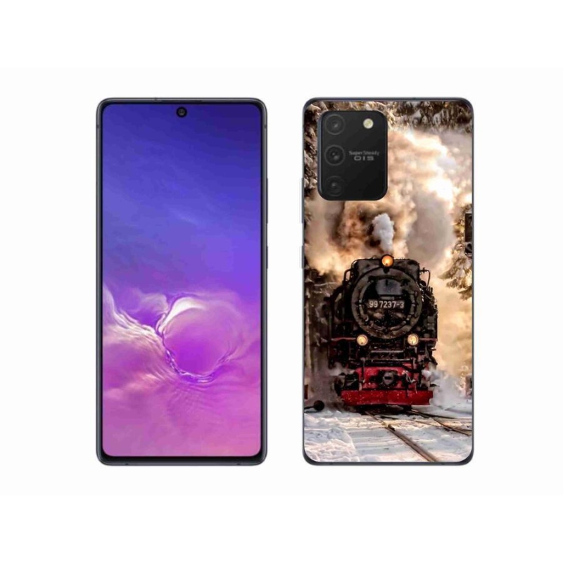 Gélový kryt mmCase na mobil Samsung Galaxy S10 Lite - vlak