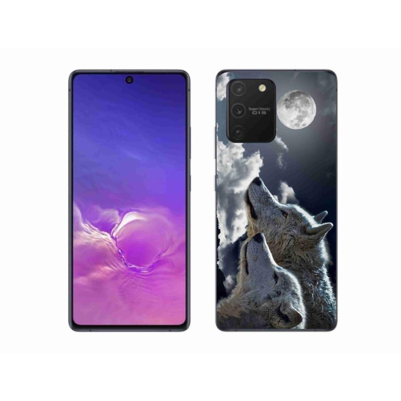 Gélový kryt mmCase na mobil Samsung Galaxy S10 Lite - vlci