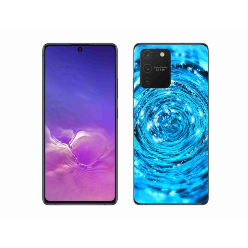 Gélový kryt mmCase na mobil Samsung Galaxy S10 Lite - vodný vír