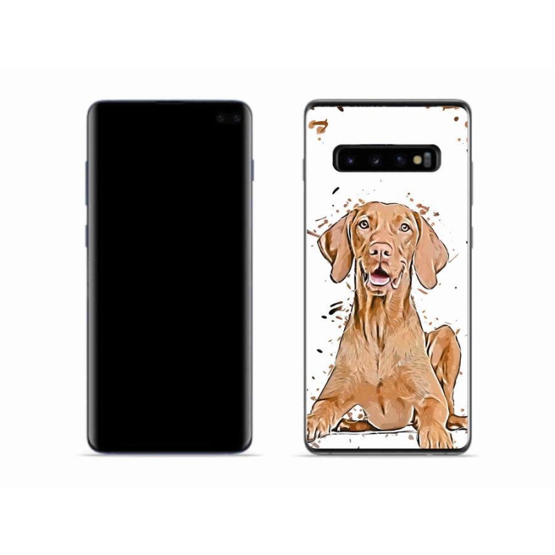 Gélový kryt mmCase na mobil Samsung Galaxy S10 - maďar