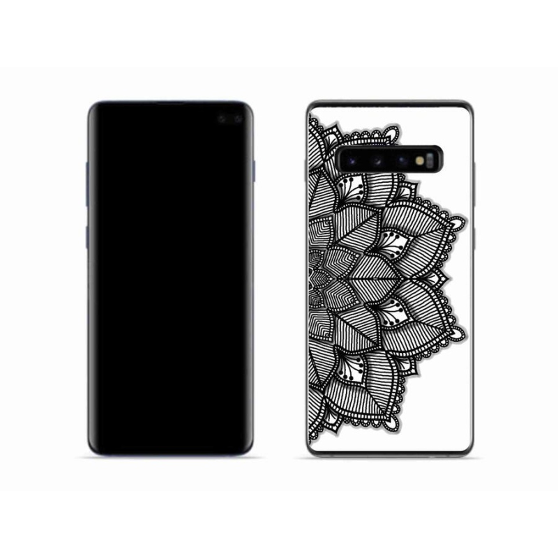 Gélový kryt mmCase na mobil Samsung Galaxy S10 - mandala