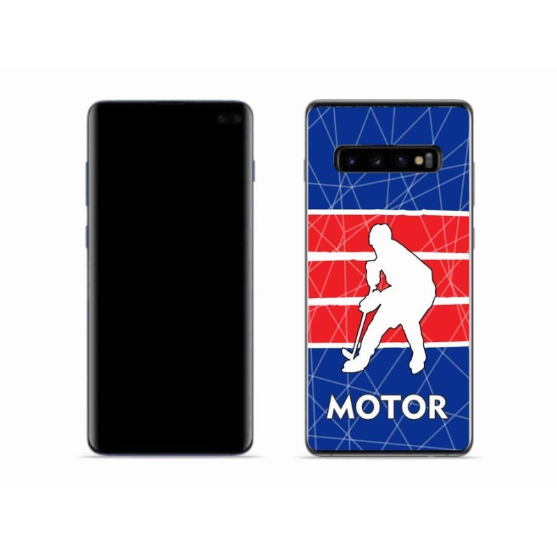 Gélový kryt mmCase na mobil Samsung Galaxy S10 - Motor